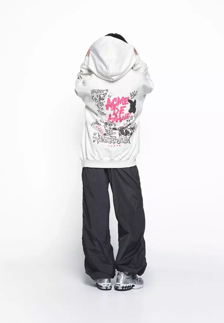 Alien Universe Hoodie Cream