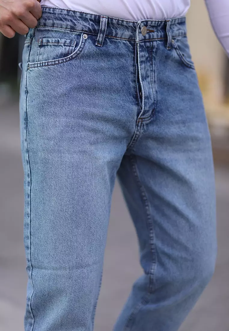 Light Blue Boyfriend Jeans TMNAW25JE00020