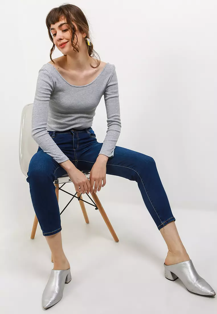 Women's Crop Audrey Jeans (Super Skinny)