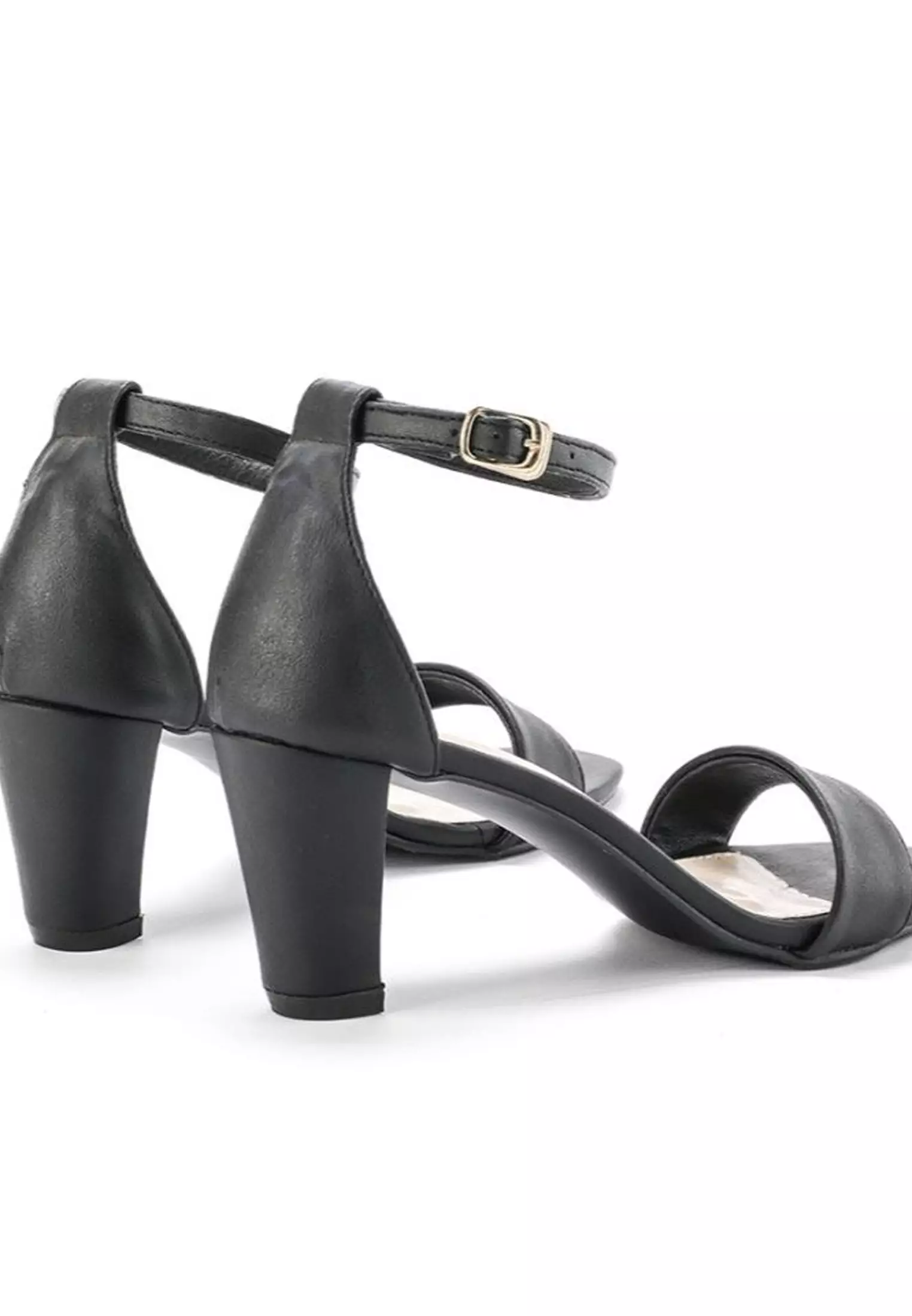 Nadine Sandal Ankle Strap Wanita Hak 7 cm