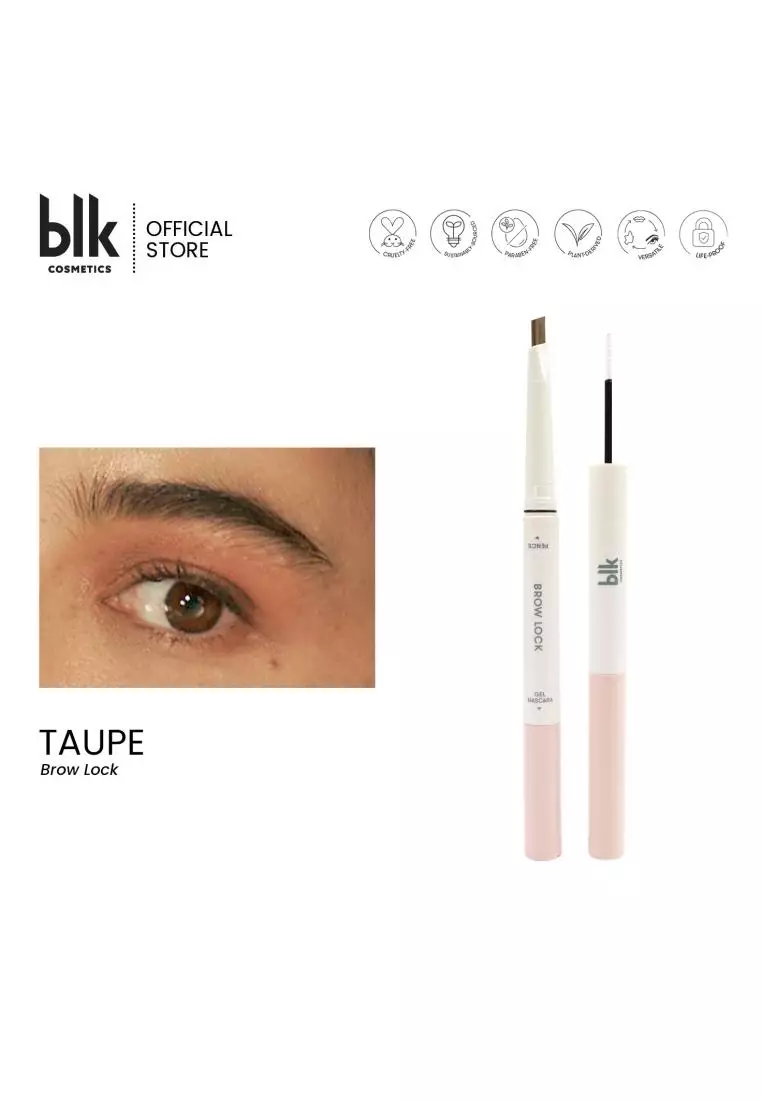 Discount on Blk Cosmetics  shoes - SKU: Daydream Brow Lock: Pencil + Gel Mascara Taupe