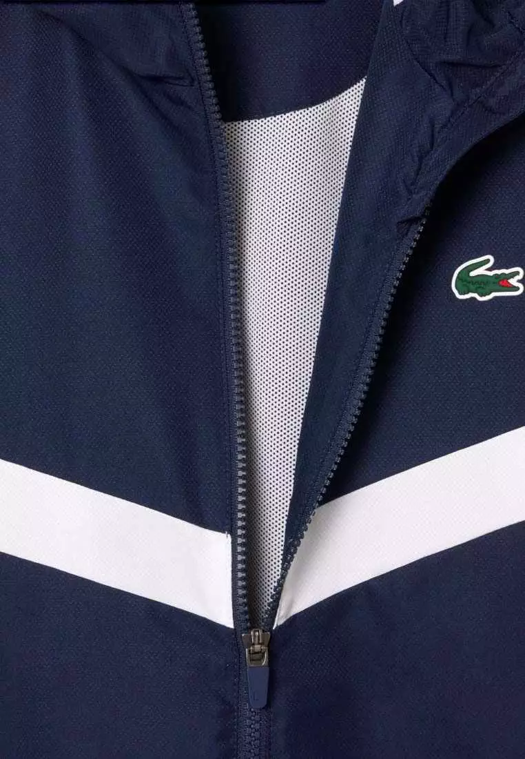Buy Lacoste Tennis Monogram Track Jacket 2025 Online | ZALORA