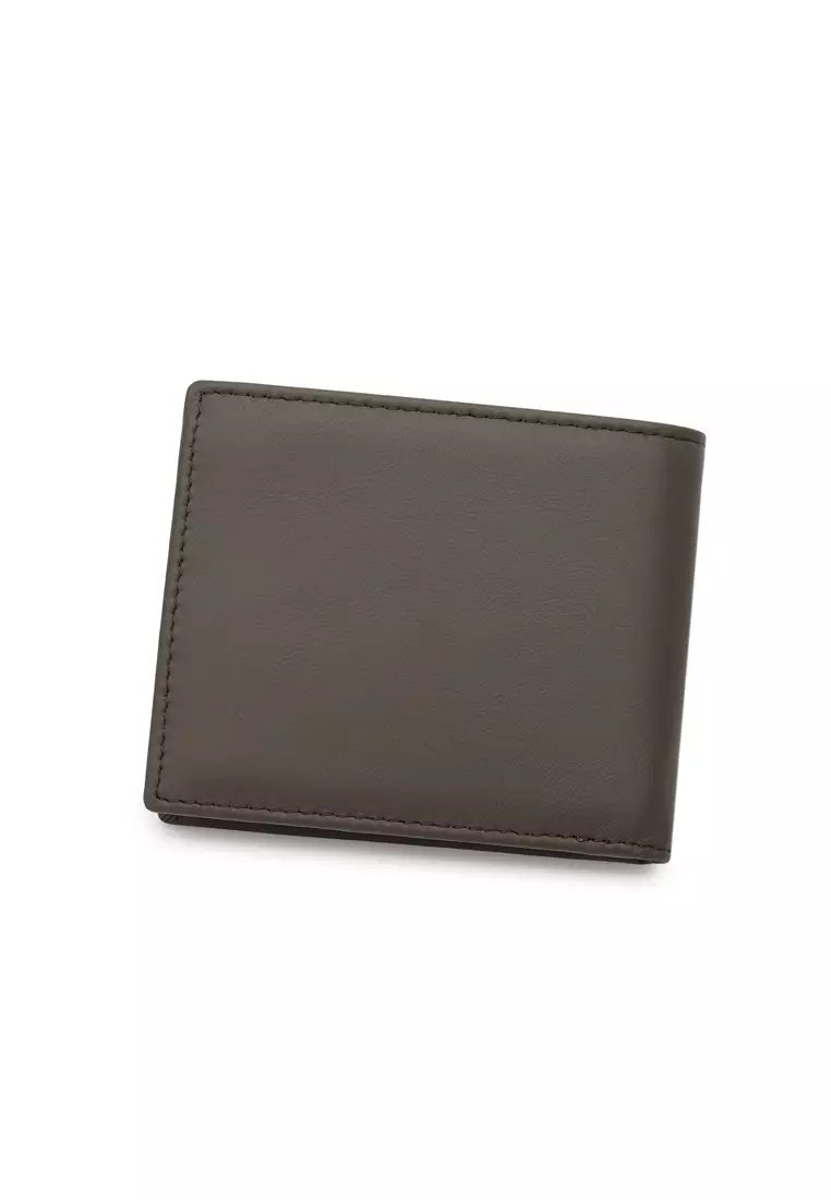 Buy Volkswagen Men's RFID Bi Fold Genuine Leather Short Wallet