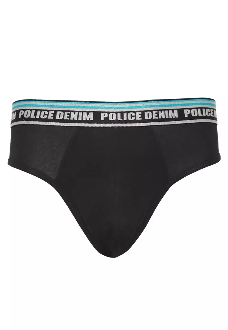 POLICE Celana Dalam Cotton Spandex Premium Pria