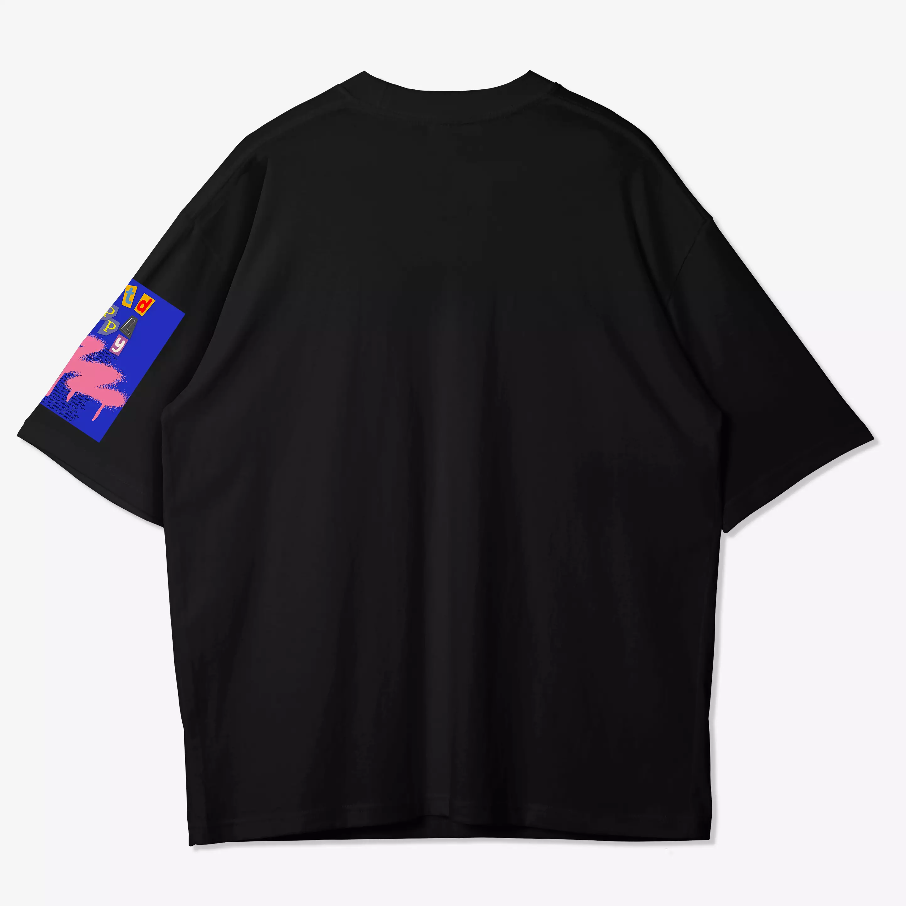 OOTDSUPPLY Oversized Tshirt All Kinds Dark Grey & Black l Kaos Oversize Pria dan Wanita OVZ150