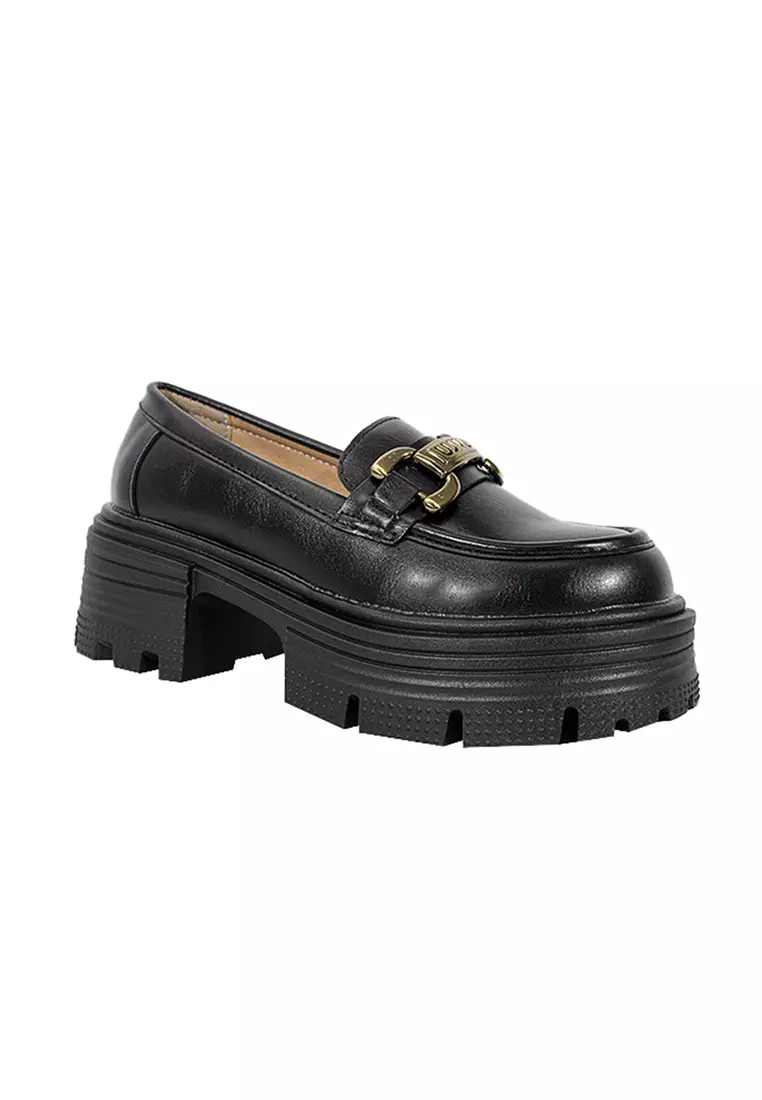 Women's Korean Flats Shoes LX 27133 Black C55 C59 C69
