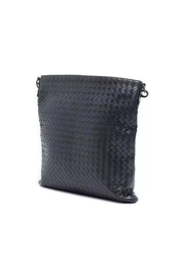 Pre-Loved Bottega Veneta Nappa Intrecciato Vn Crossbody
