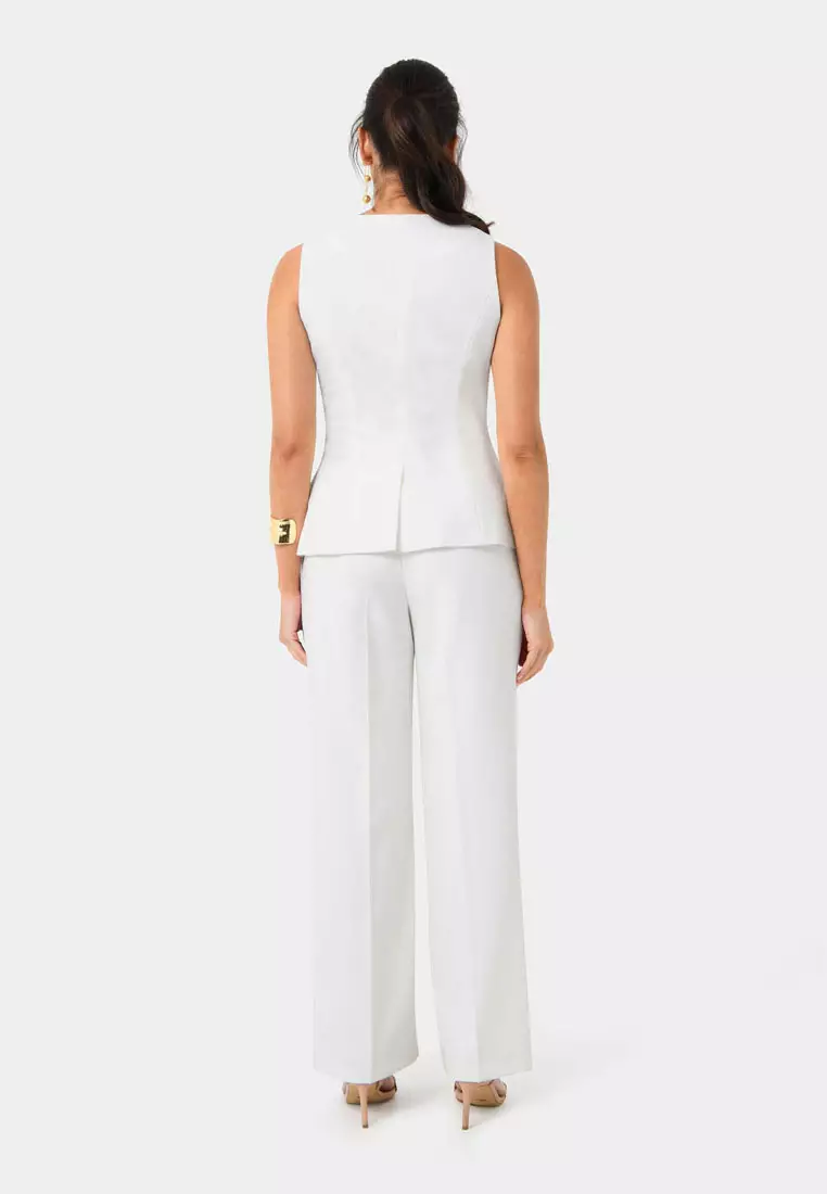 Nikki Tailored Wide Leg Pants