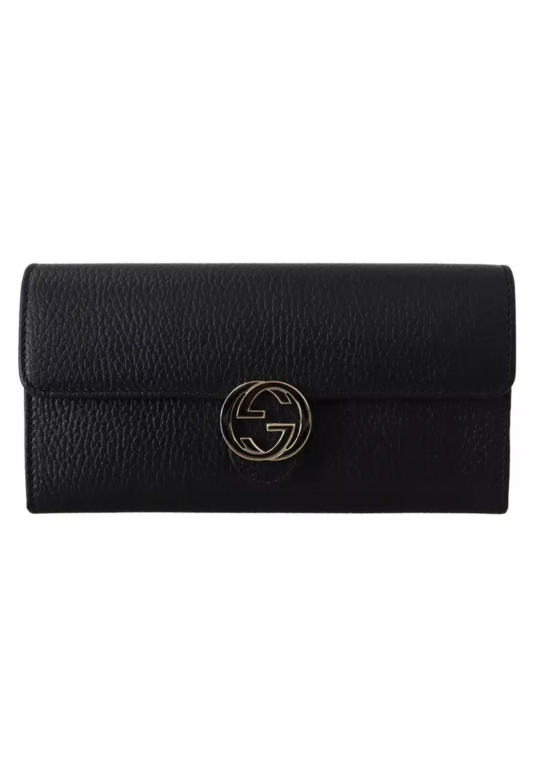 Gucci hot sale black wristlet