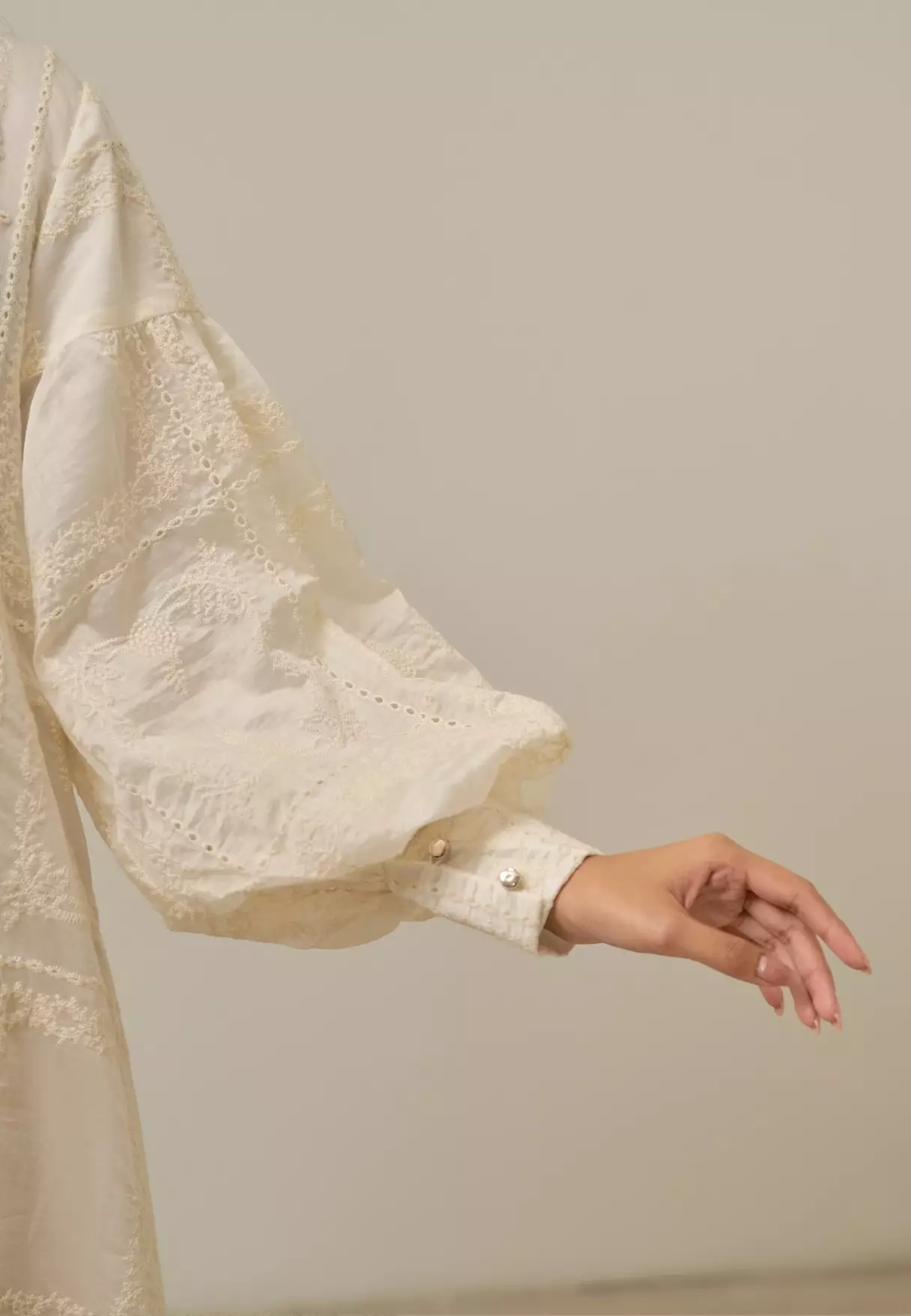 Ghaniya Dress - Ivory