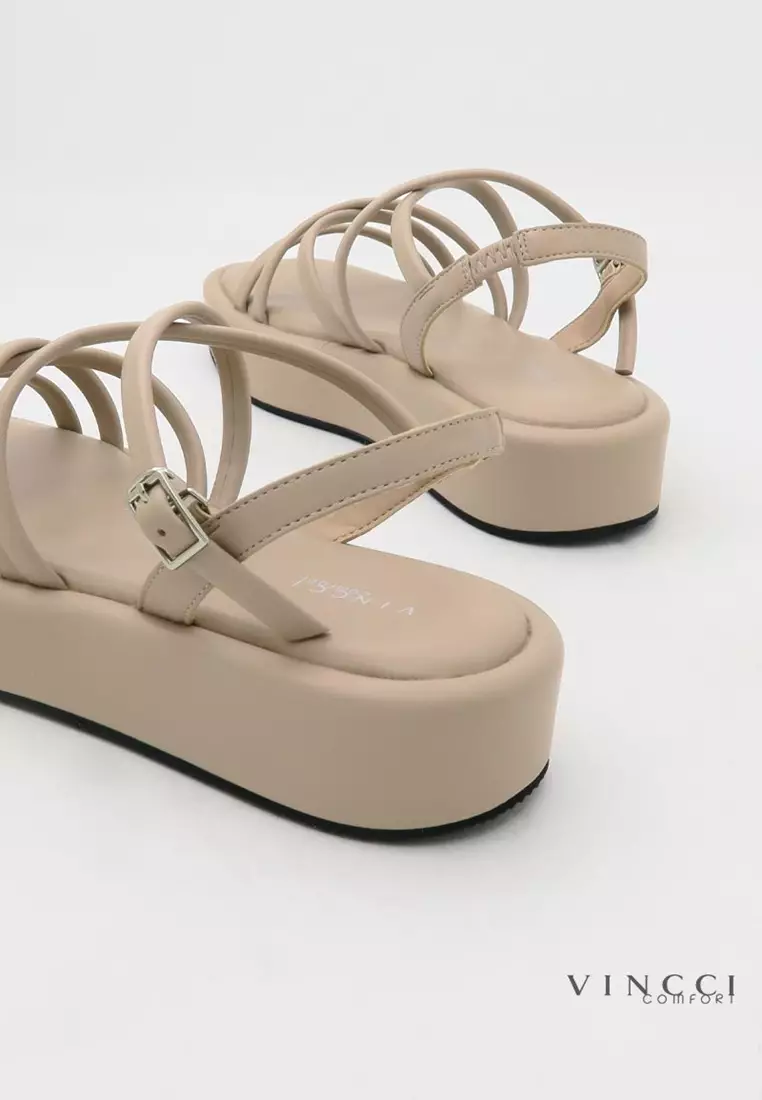 Comfort Slingback Wedge Sandals
