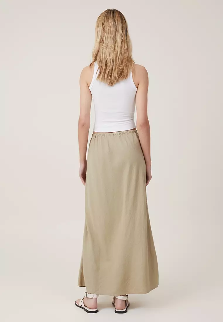 Silk skirt outlet cotton on