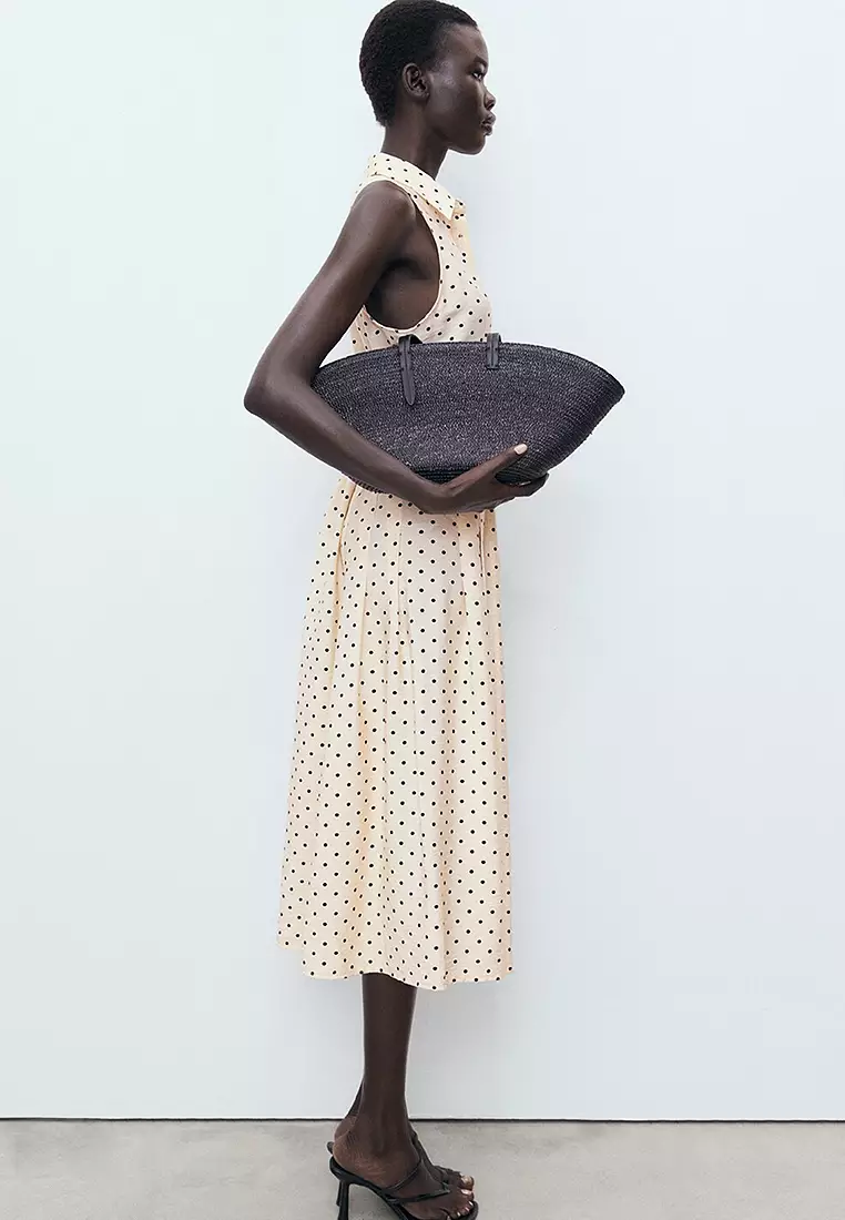 Polka Dot Shirt Dress