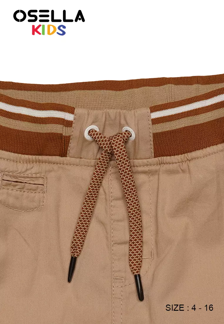 OSELLA KIDS BASIC REGULAR JOGER IN CHINO