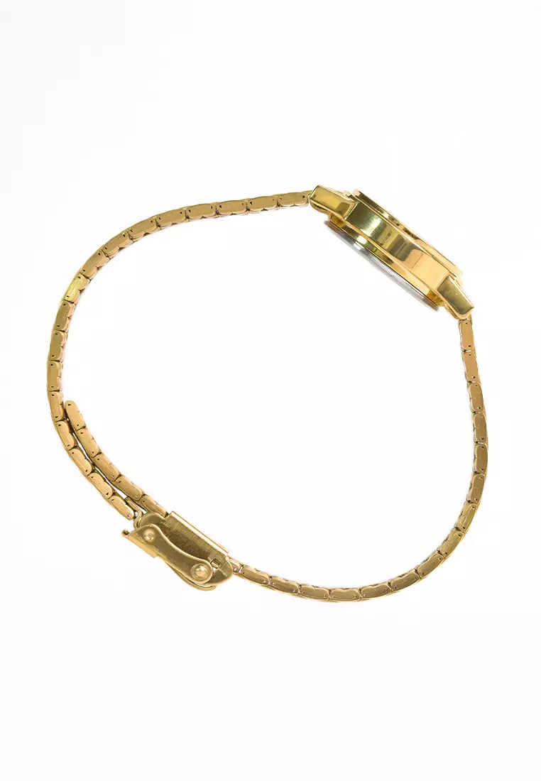 Timex AB Series Gold Stainless Steel Womens Watch TW00B304E CLASSICS