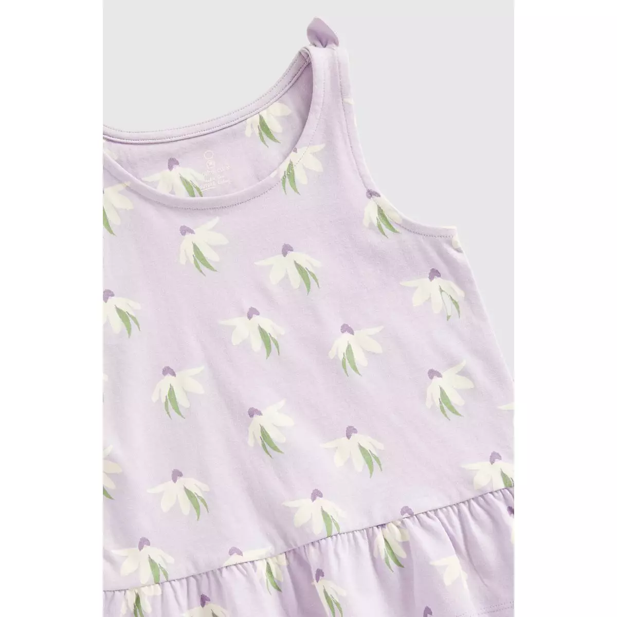 Mothercare Summer Top and Shorts Sets - Set Baju Anak Perempuan (Purple Floral)