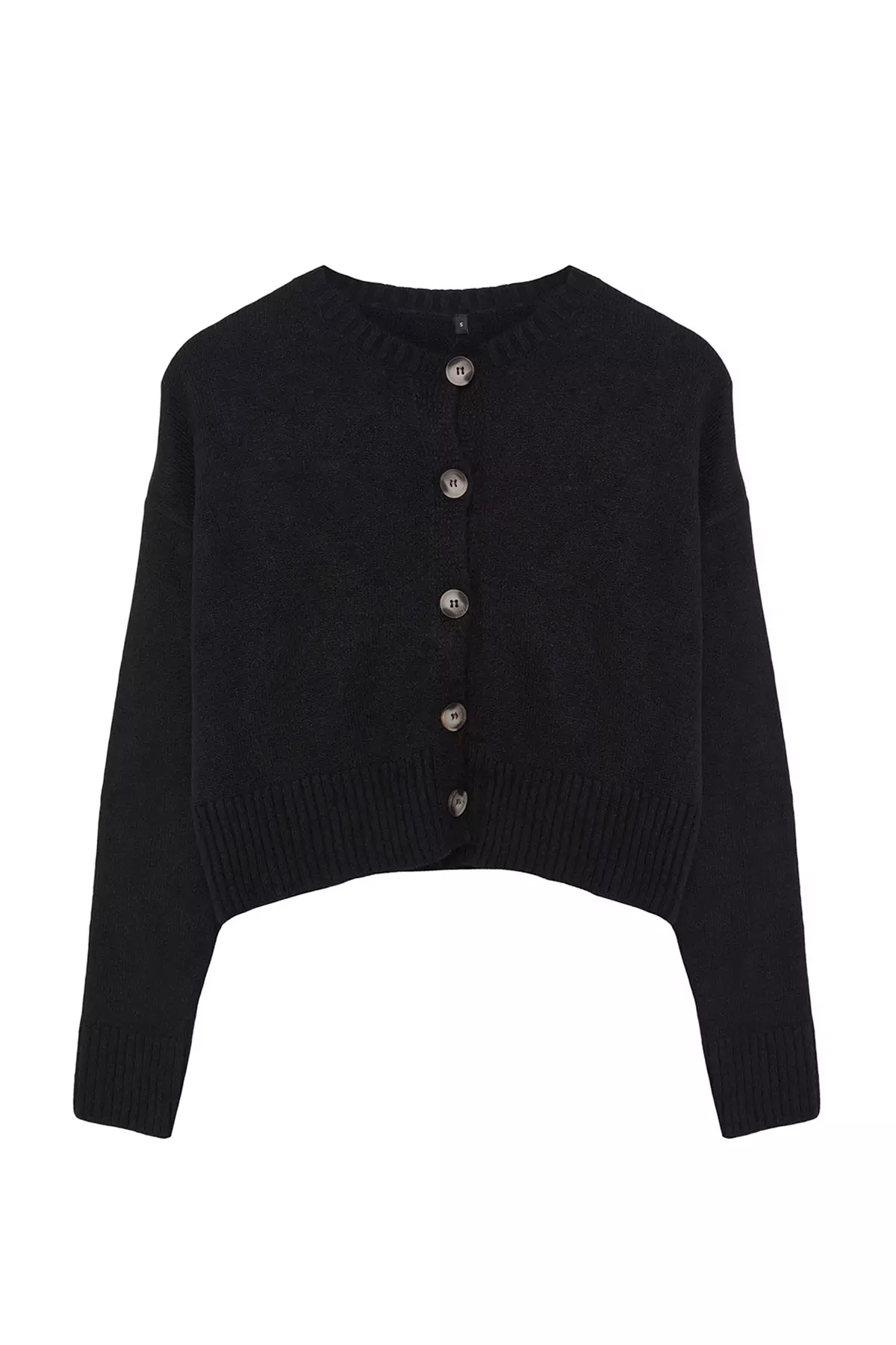 Textured Knitted Cardigan