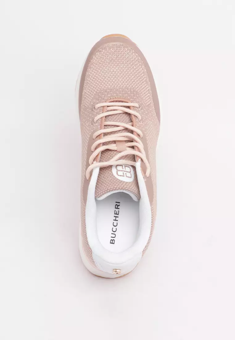 Sepatu Sneakers Wanita Buccheri Domani Pink