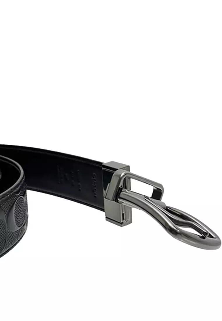 Buy Coach Coach Harness Buckle Cut To Size Reversible Belt, 38 Mm in ...