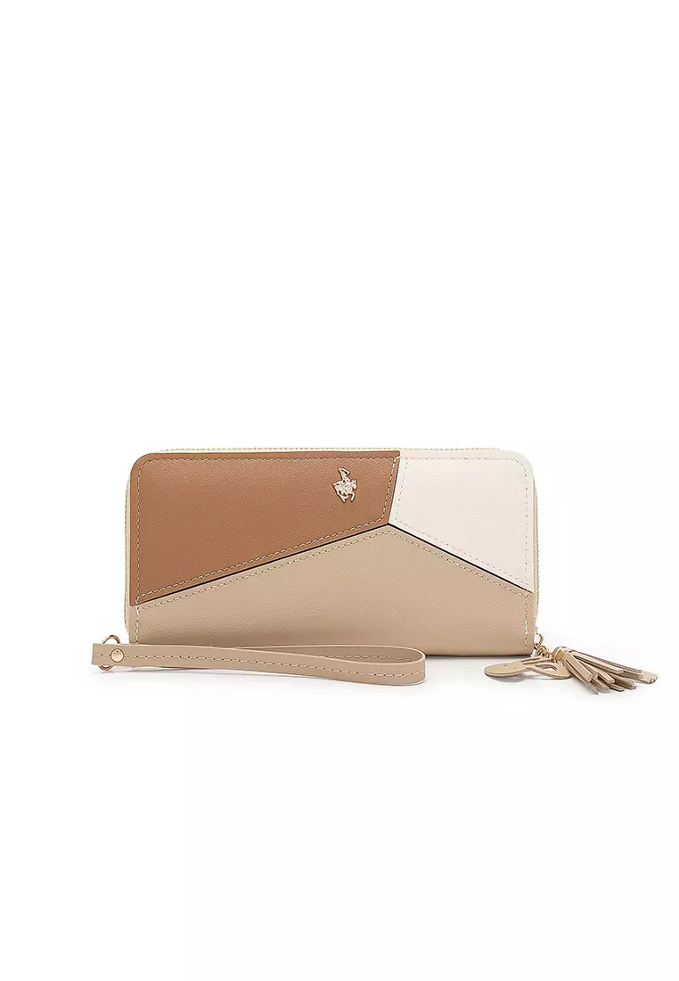 Women's Long Purse / Wallet - Apricot