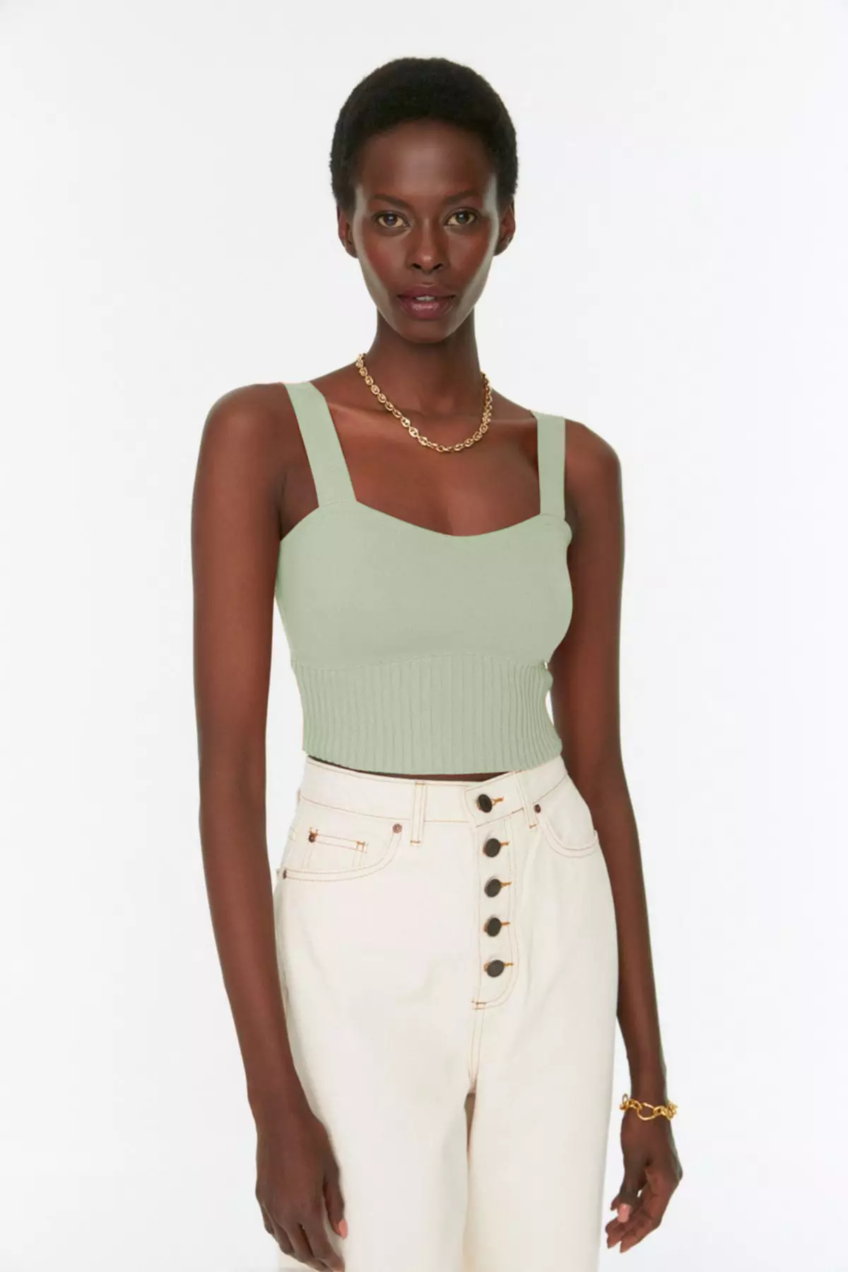 Mint Thin Blouse TWOSS22BZ1105