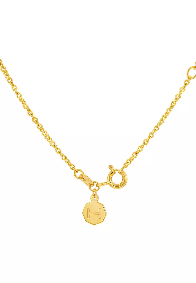 HABIB TULUS | Diamond Necklace in 375/9K Yellow and White Gold (Alphabet) 560710724(Z-ZA)-YG