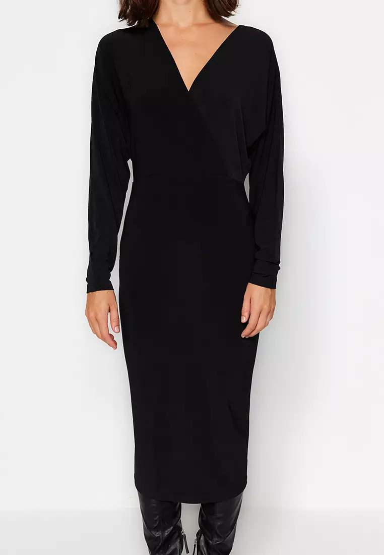 Batwing Midi Dress