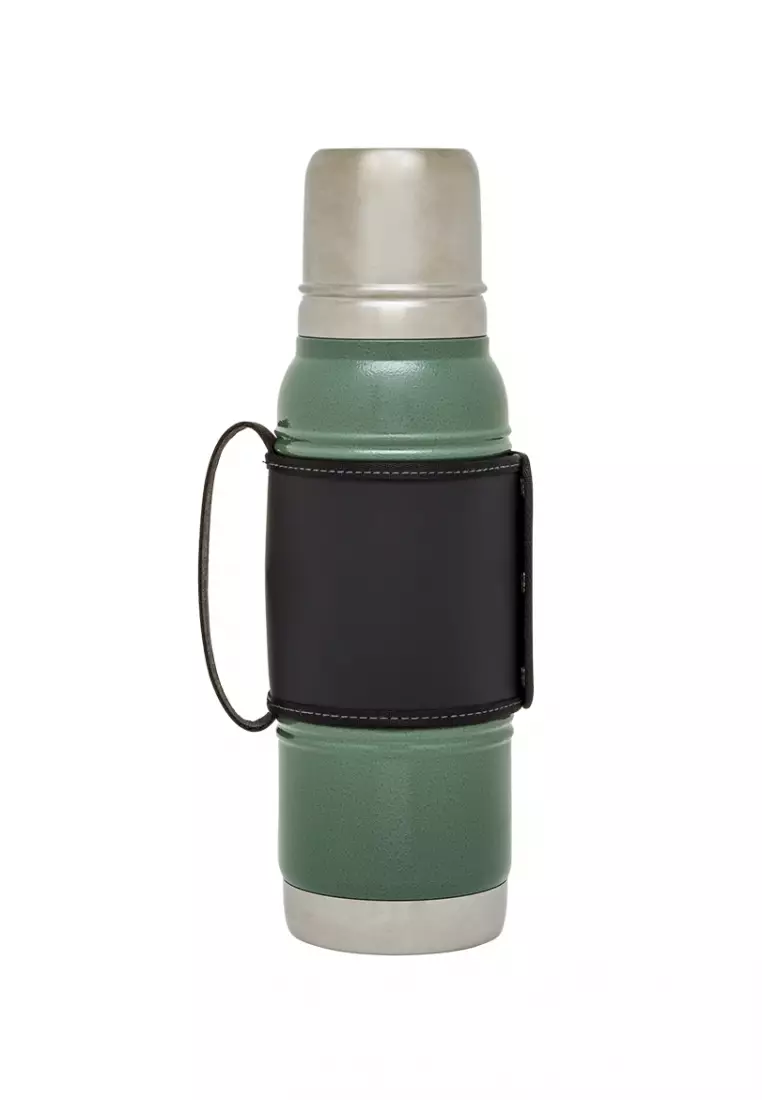 Stanley Legacy Quadvac Thermal Bottle 1.5qt - Hammertone Green