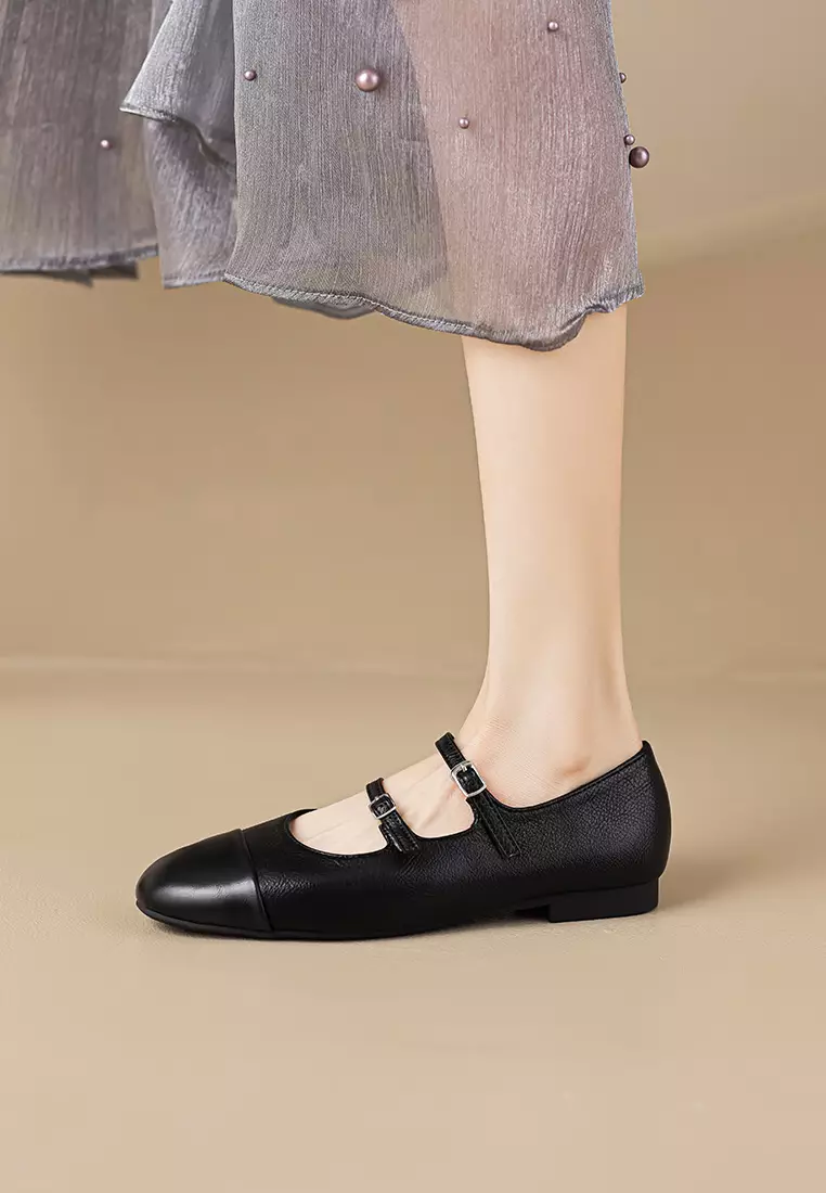 Double Strap Mary Jane Shoes WW883-1