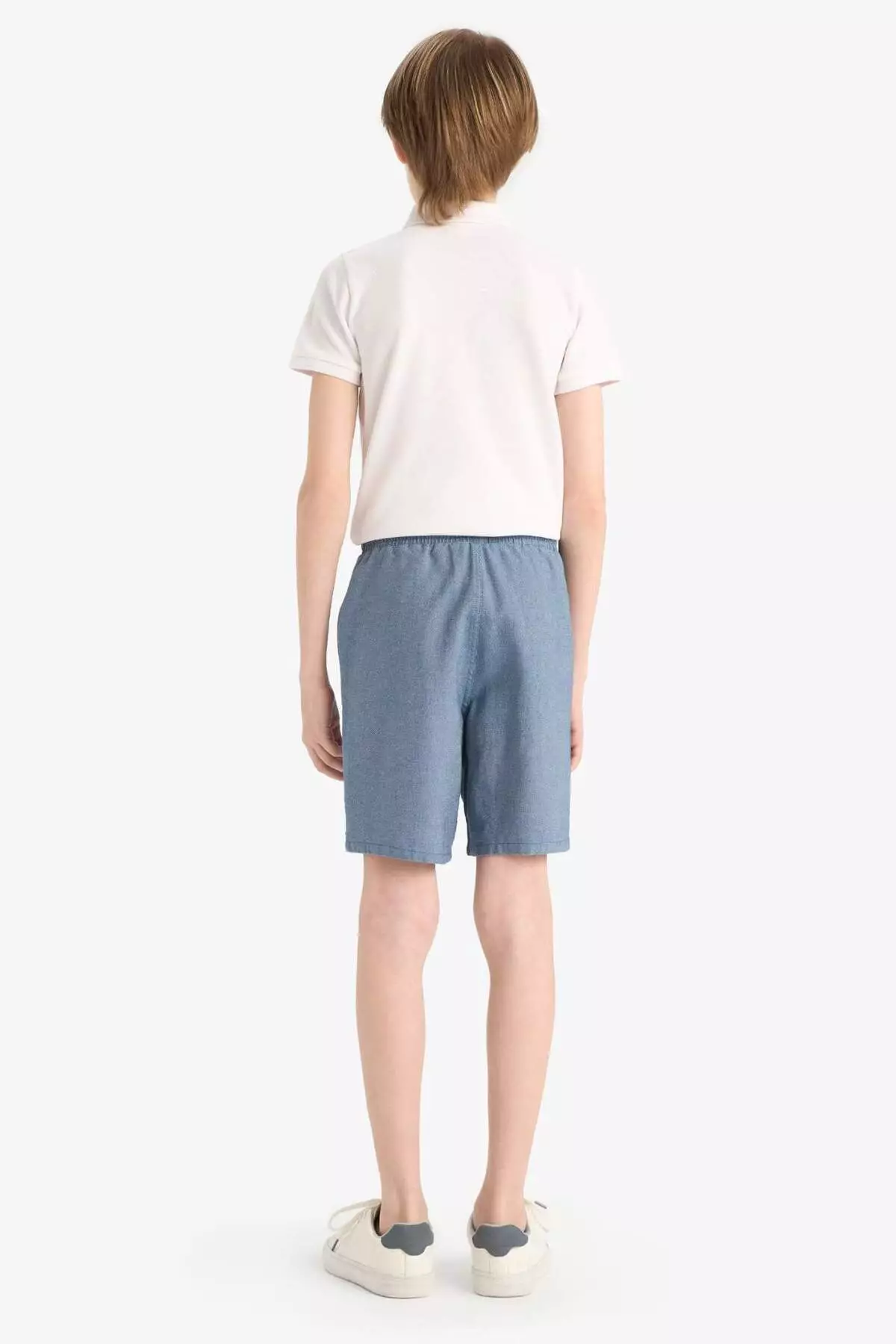 Boy's Elastic Waist Shorts E3317A825Hs