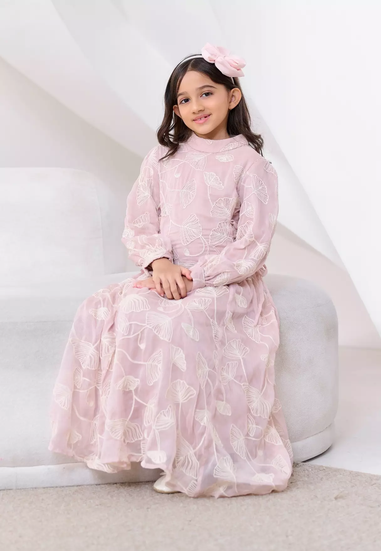 Zakiyya Dress - Blush Kids