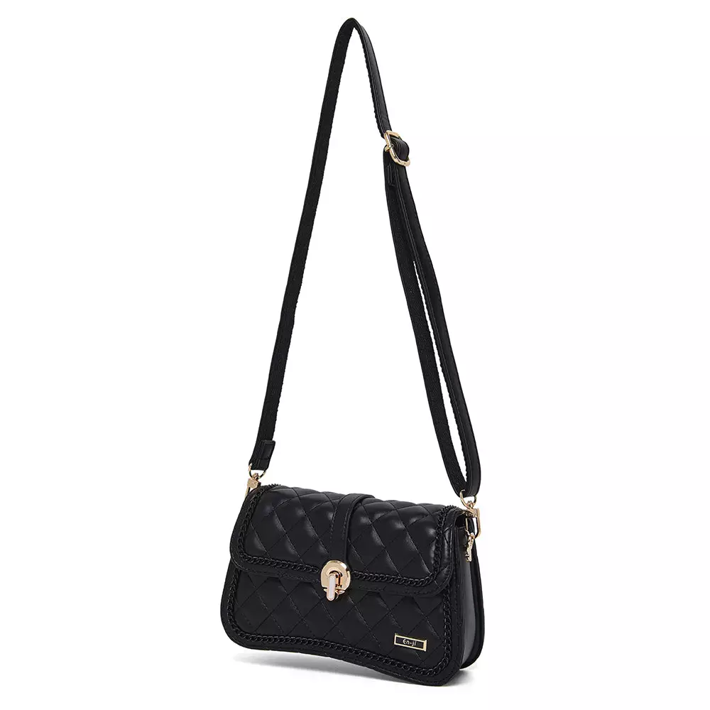 En-ji Jimon Shoulderbag - Black