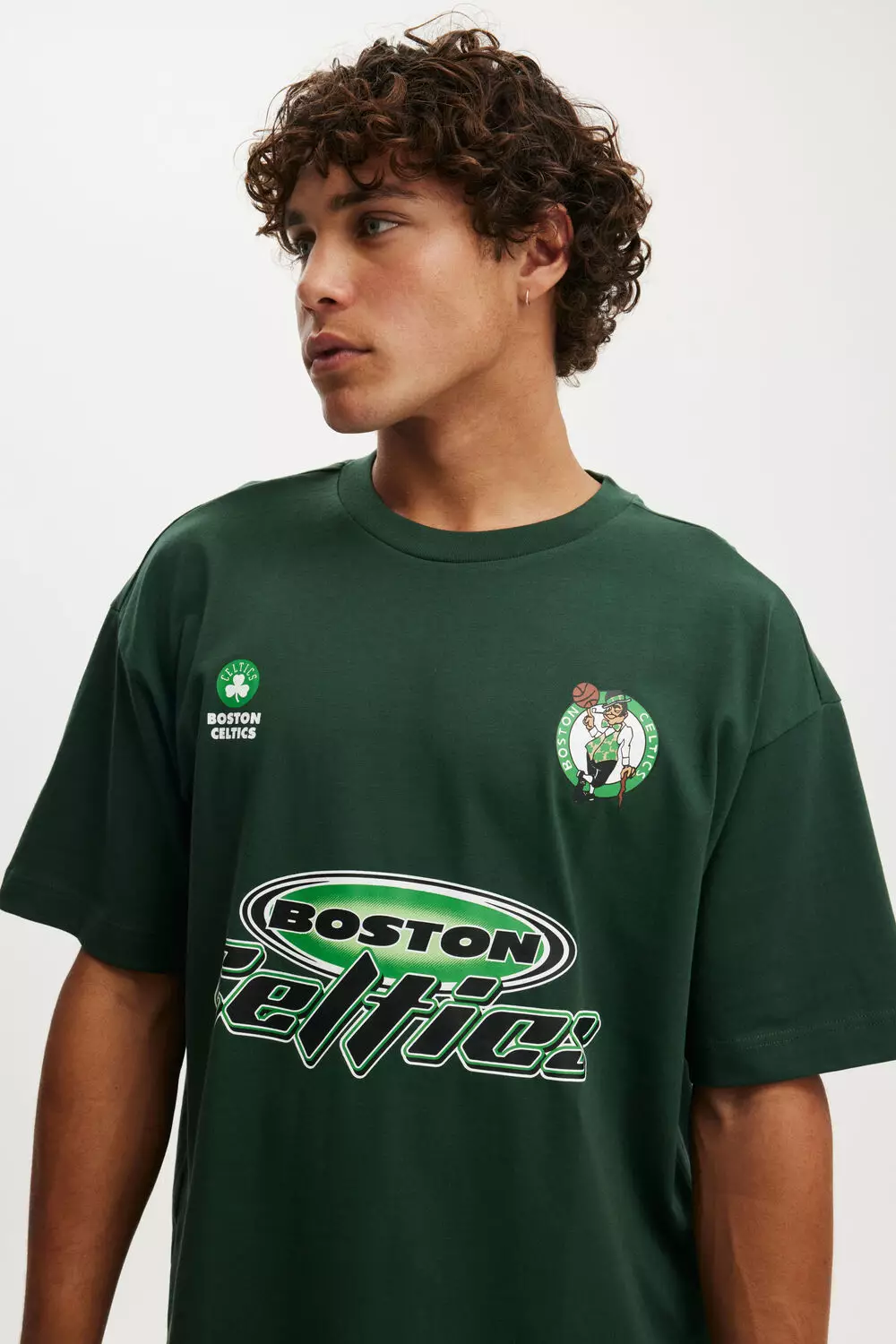COTTON ON - ATASAN - BOX FIT NBA T-SHIRT