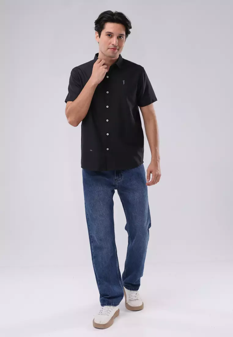 Woven Polo Short Sleeves