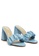 London Rag blue One Strap Mid-Block Heeled Sandals in Blue 0ABBBSH7498CB1GS_2