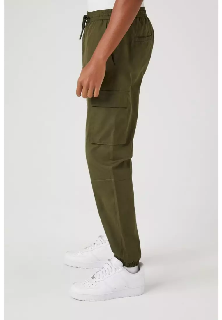 Forever 21 cargo joggers sale