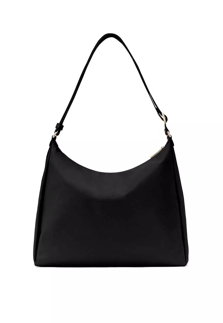 Carter Nylon Large Convertible Crossbody Bag Black KL963