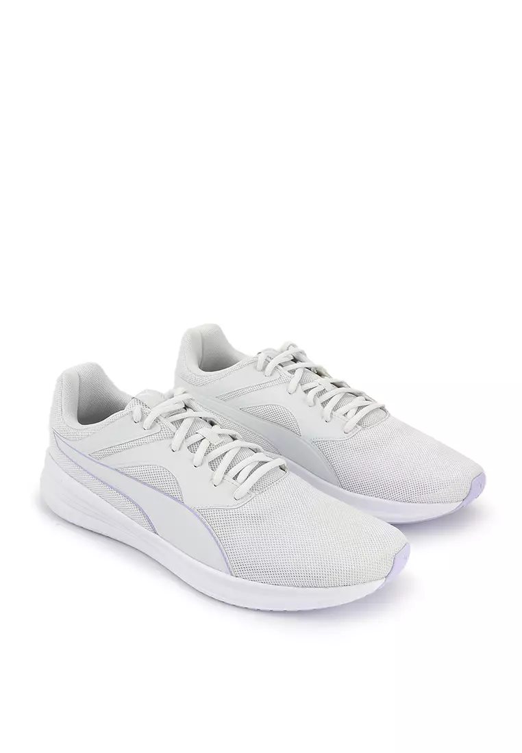 Puma grey white shoes sale
