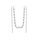 Glamorousky silver Fashion Simple 316L Stainless Steel Geometric Pendant with Chain Necklace 001FDACEE670B9GS_1