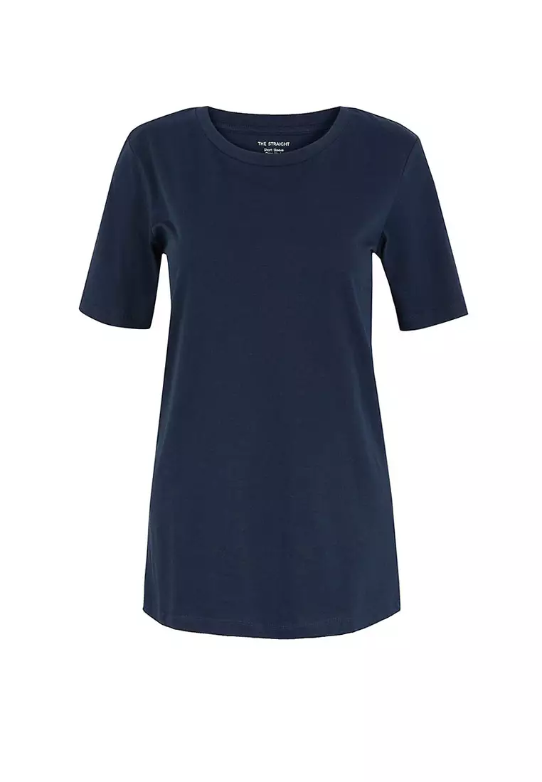 Pure Cotton Straight Fit T-Shirt