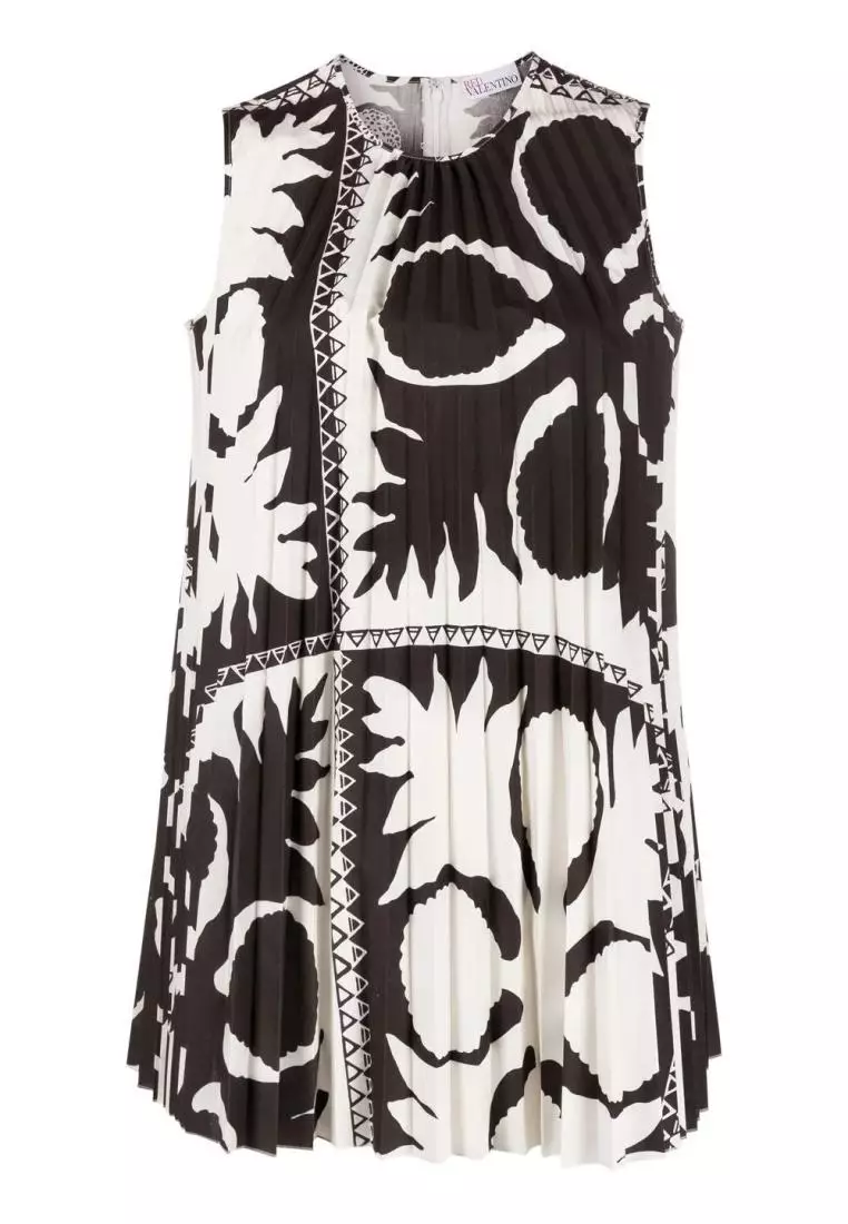 Buy RED VALENTINO RED VALENTINO - Top Stampa Flower Damier