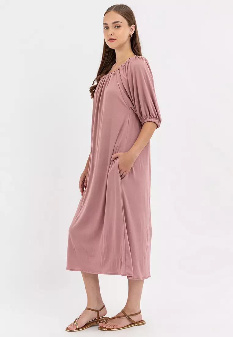 Martha Square Neck Dress