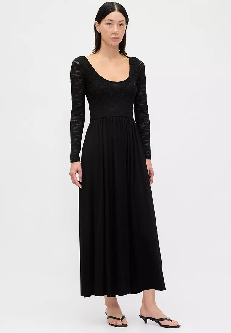 espresso maxi dress Lou Ruffle Maxi Dress In Espresso