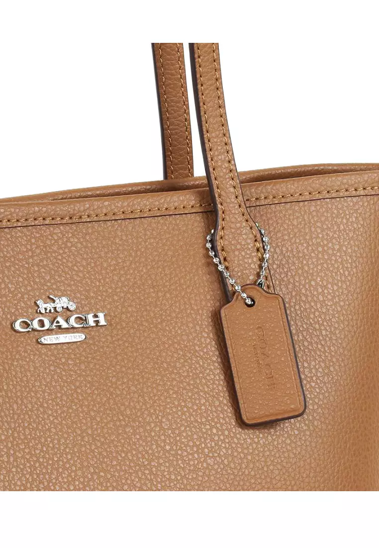 Small City Tote Bag - Light Brown