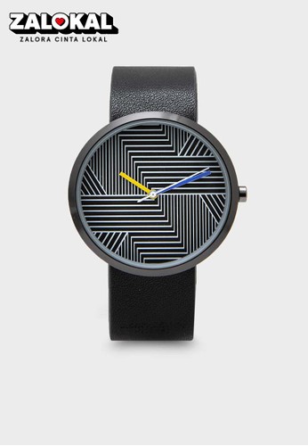 Jual Berrybenka Label Joan Rubber Watch Black Original 2022 ...