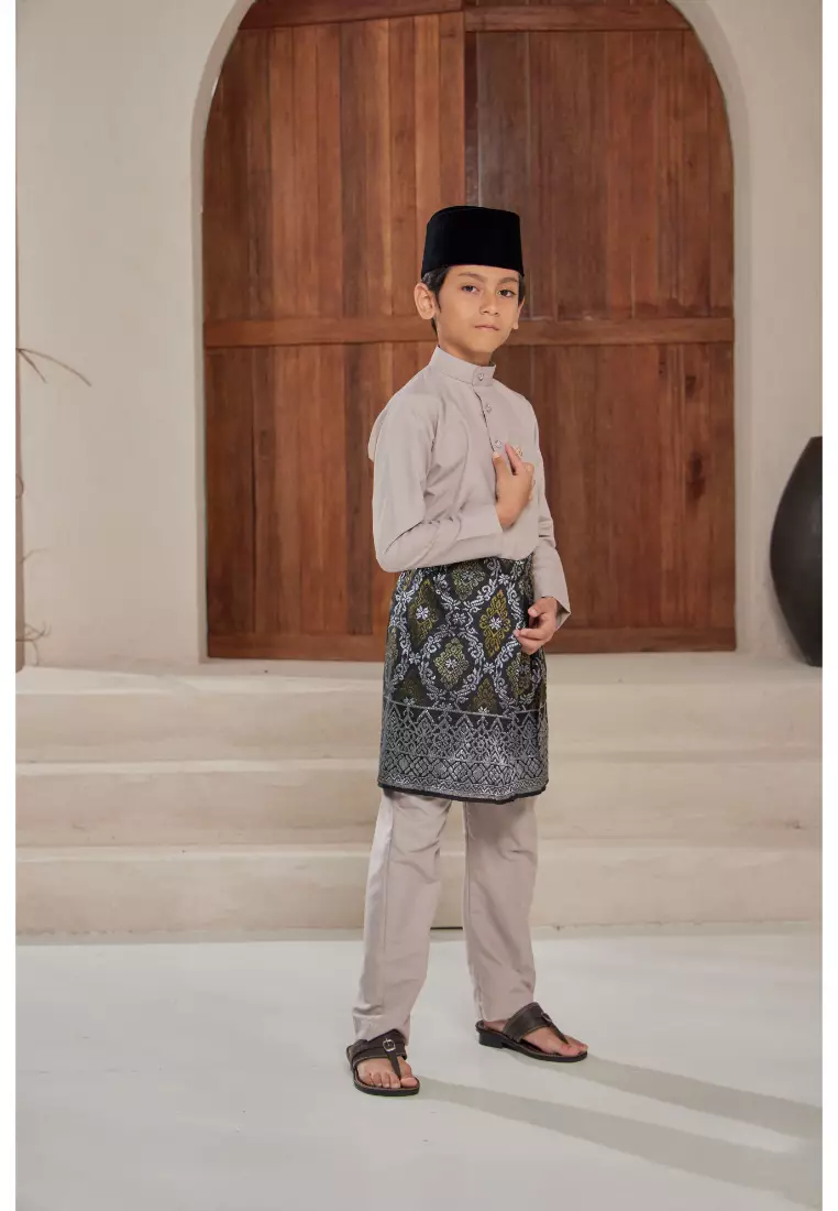 Baju Melayu Moden Cekak Musang for Kids