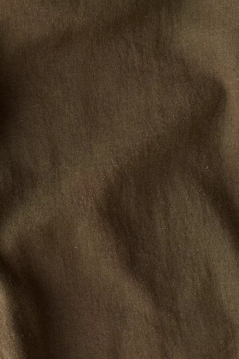 Relaxed Fit Linen-blend trousers