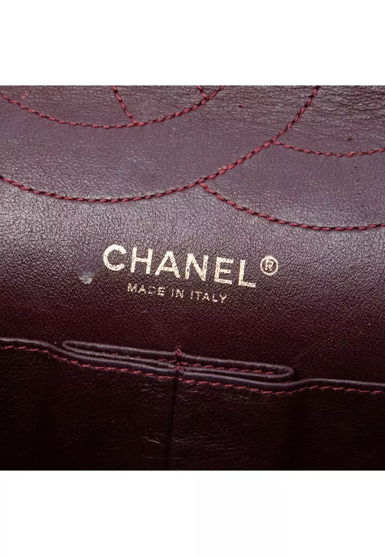 Pre-Loved Chanel Quilted Aged Calfskin Reissue 2.55 Double Flap 227
