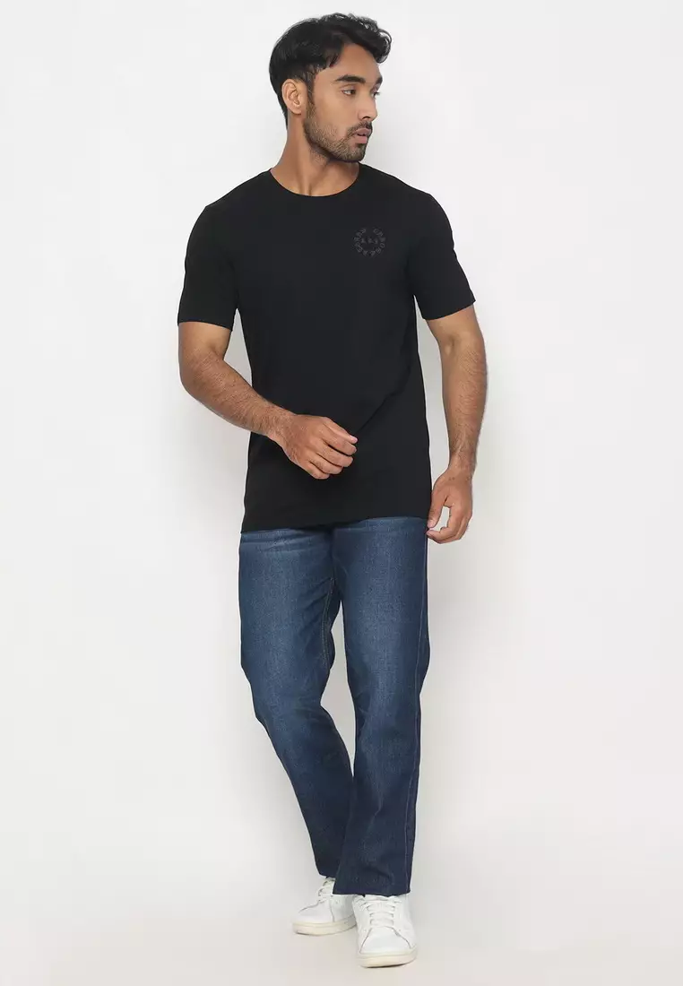 RBJ T-Shirt Cotton Spandex Pria 2562370171