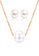 CELOVIS white and gold CELOVIS - Maisie Pearl Necklace + Earrings Jewellery Set 4D0DAAC0A61A61GS_1